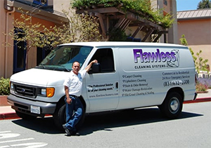 raymond and carpet cleaning van