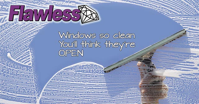 very clean windows
